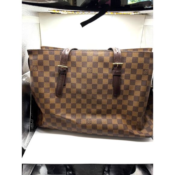 Vintage Louis Vuitton Damier Ebene Chelsea Tote Bag - Picture 2 of 8